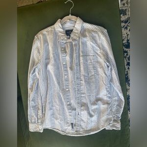 American Eagle Striped Button Down